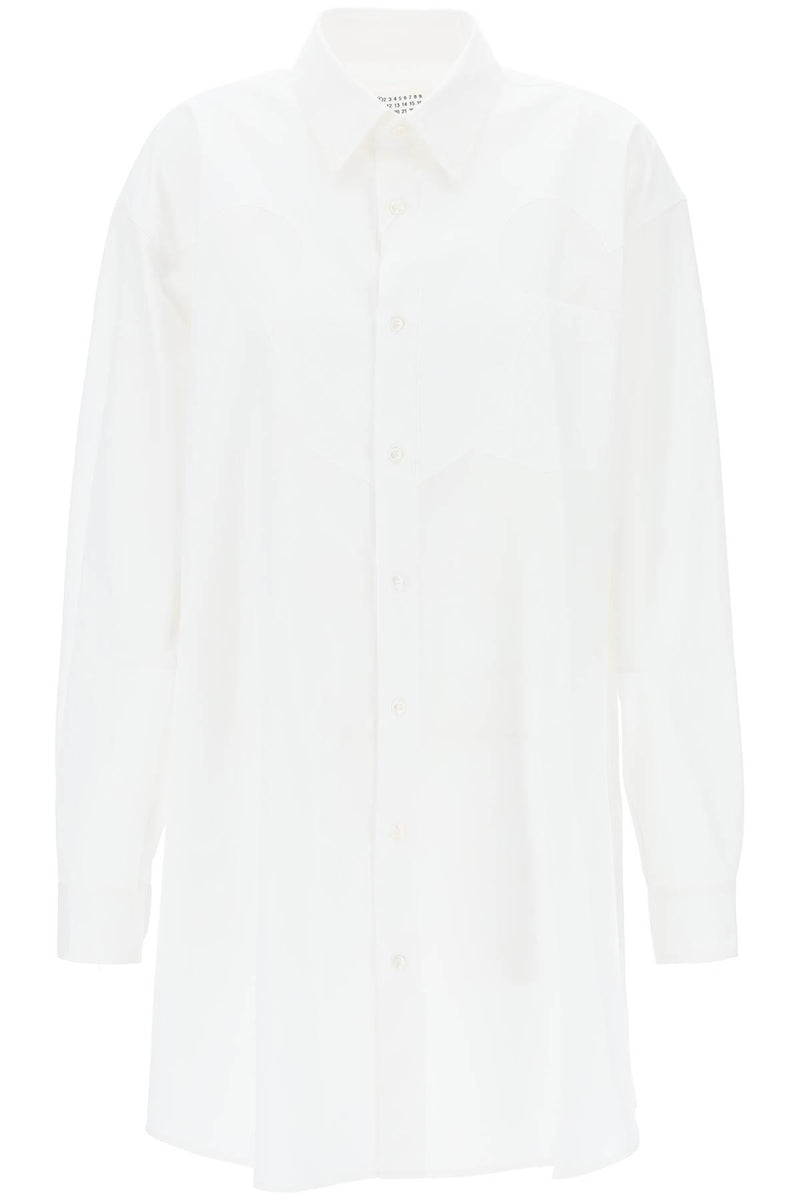 Maison Margiela Poplin Shirt Dress In Eight Words | Balardi