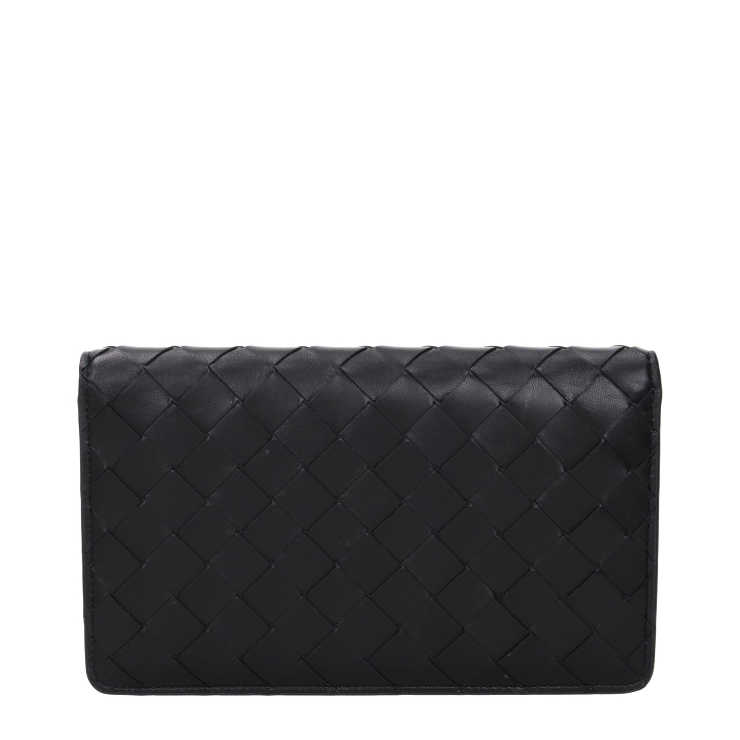 Bottega Veneta black wallets outlet for women