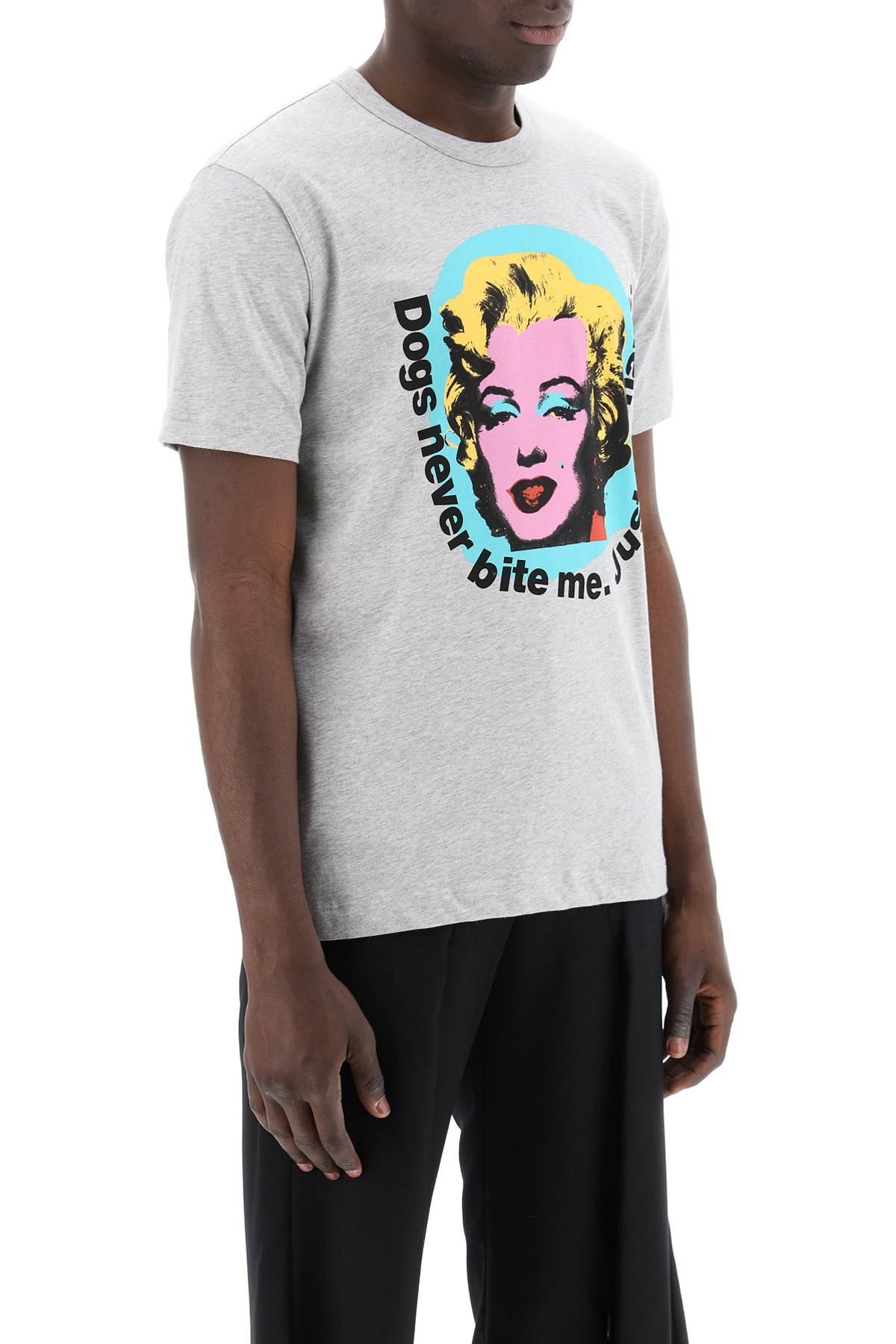 Comme des GarconsシャツMarilyn Monroe Print t | Balardi