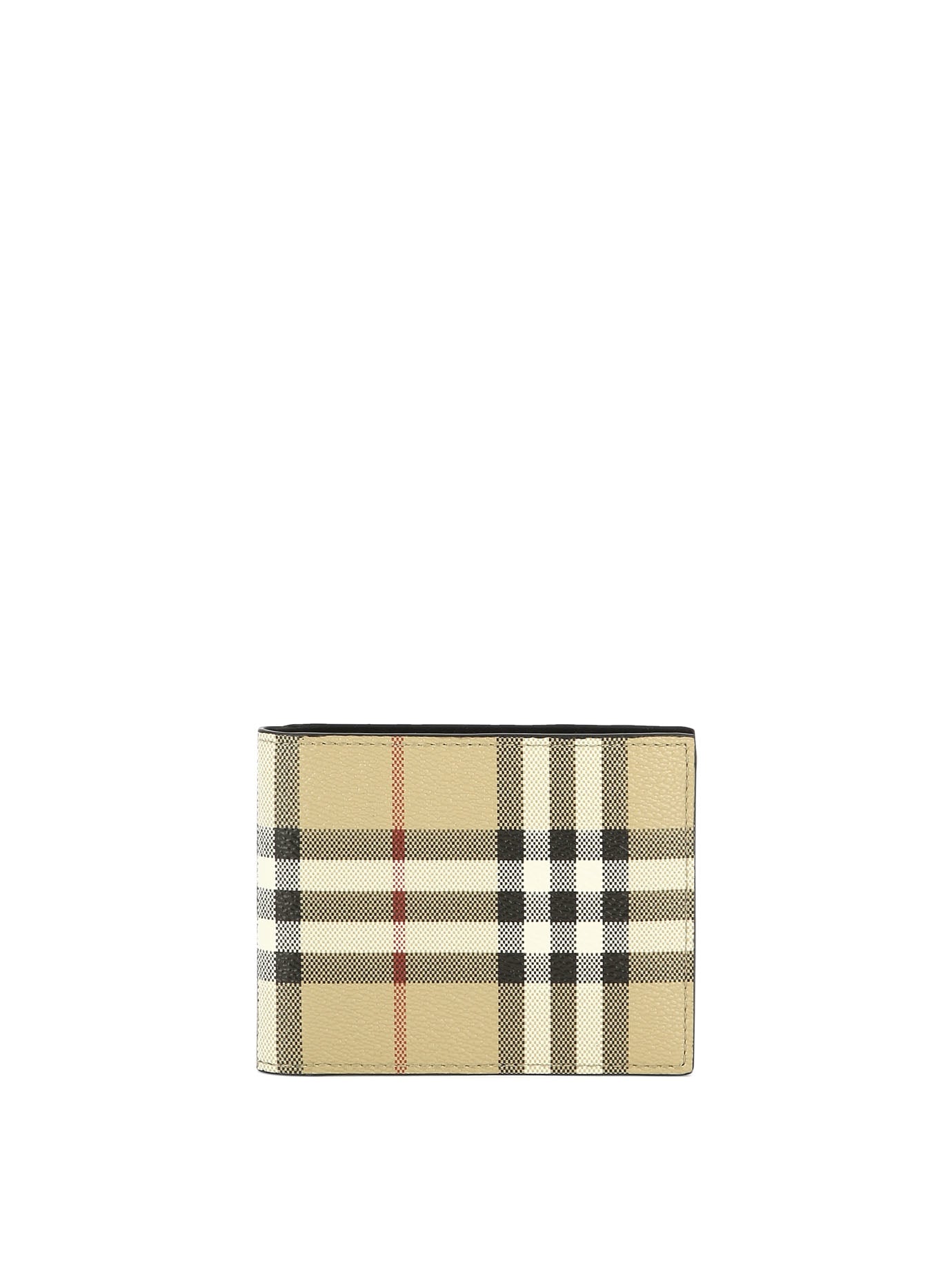 Burberry id deals wallet men