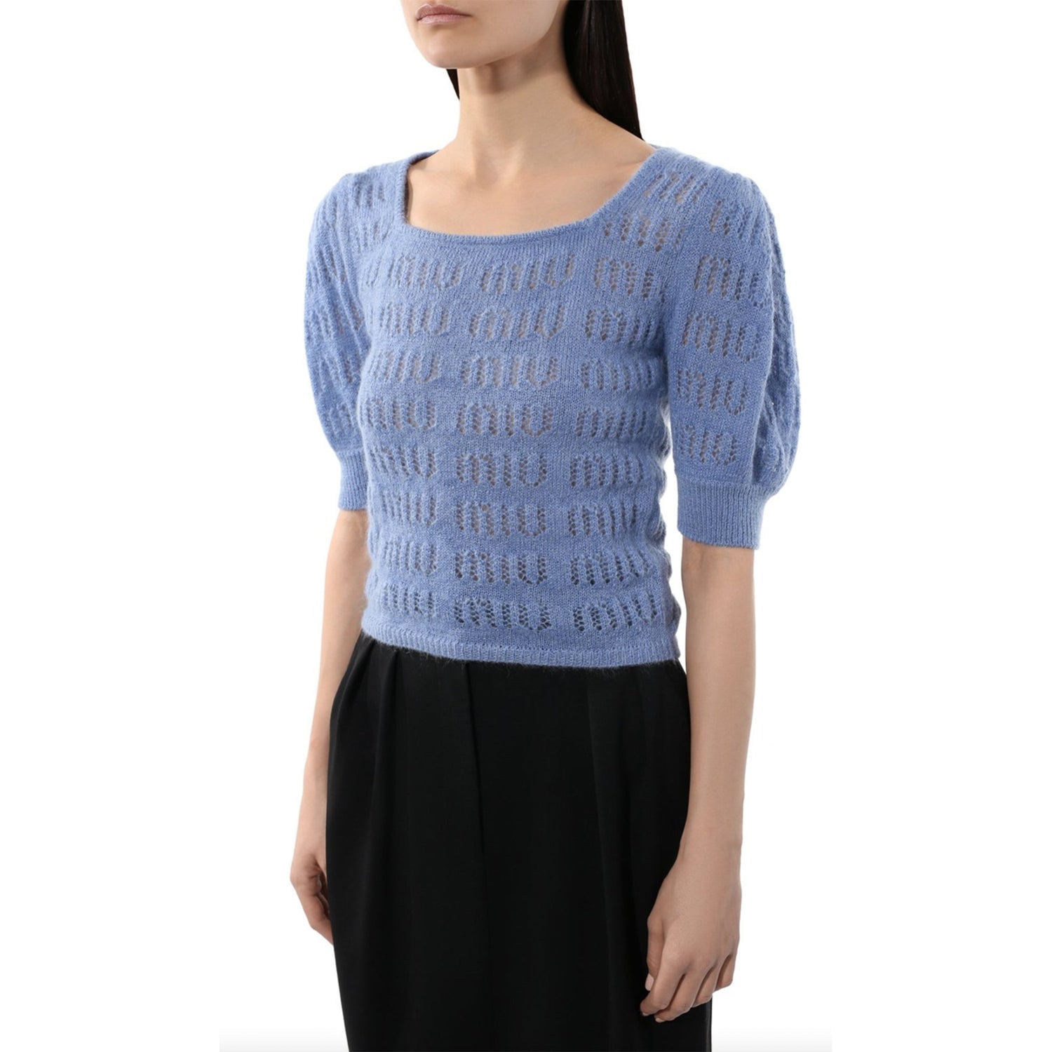 Miu Miu Short Sleeve Pullover ニットウェア-