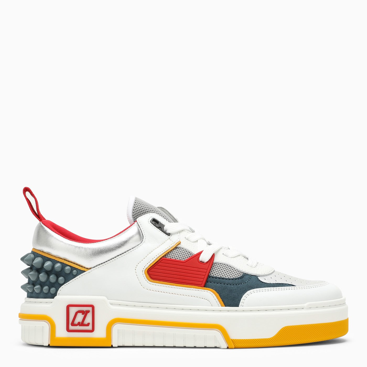 Christian Louboutin White/Multicolour Astroloubi Sneakers