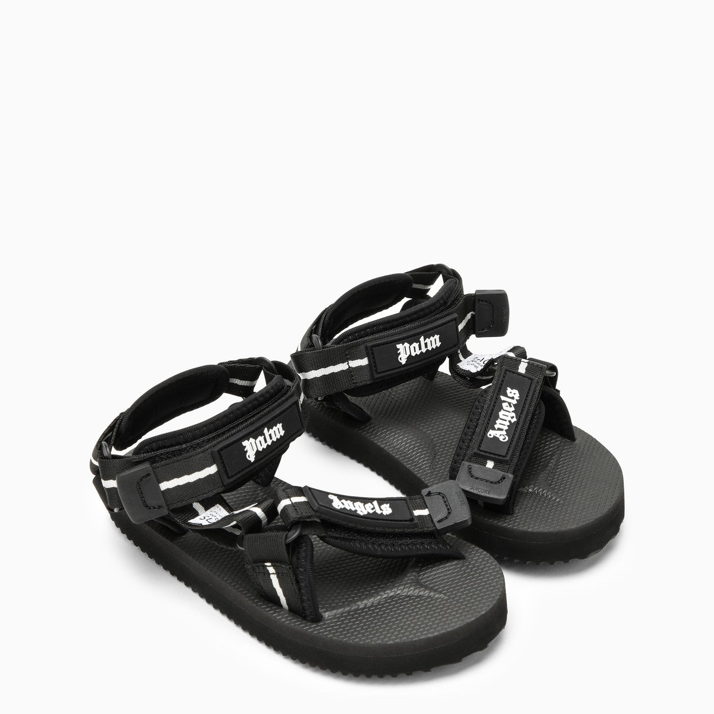 Palm Angels Black x Suicoke Nylon Sandals | Balardi