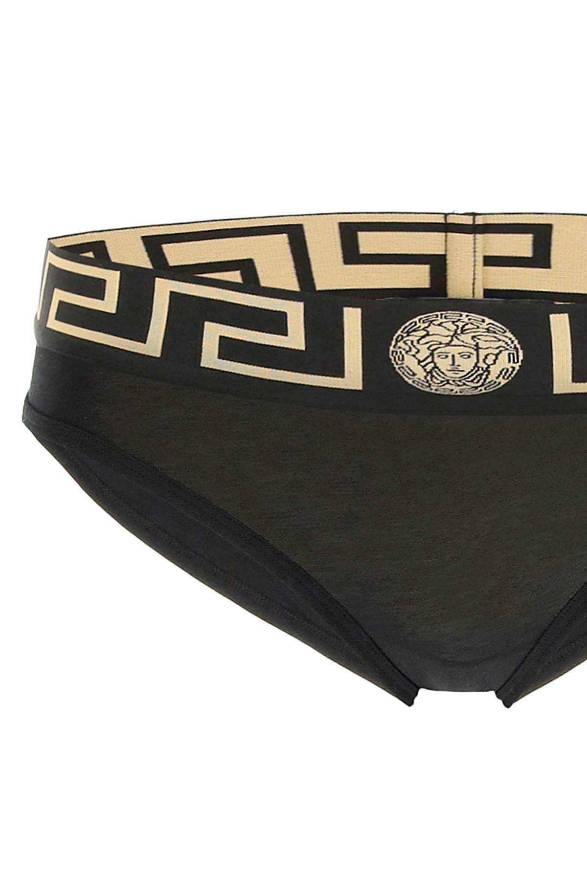 Versace Greca Border Swim Briefs