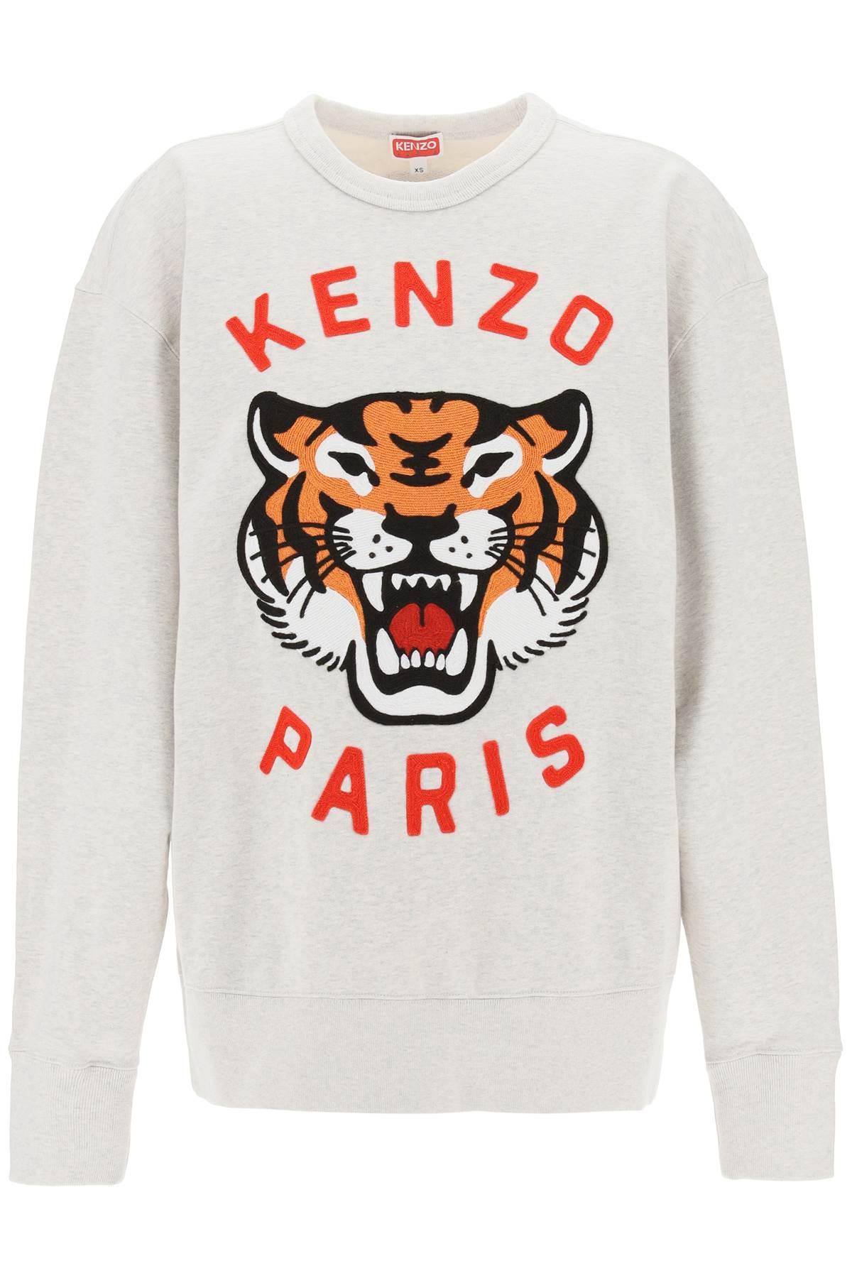 Kenzo 'Lucky Tiger'特大のスウェットシャツ | Balardi