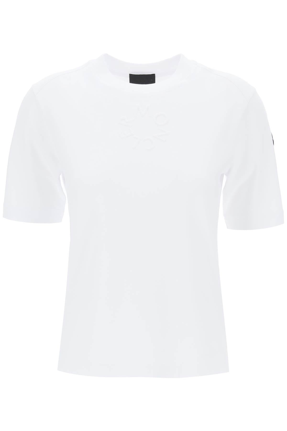Moncler Embossed Logo T Shirt | Balardi