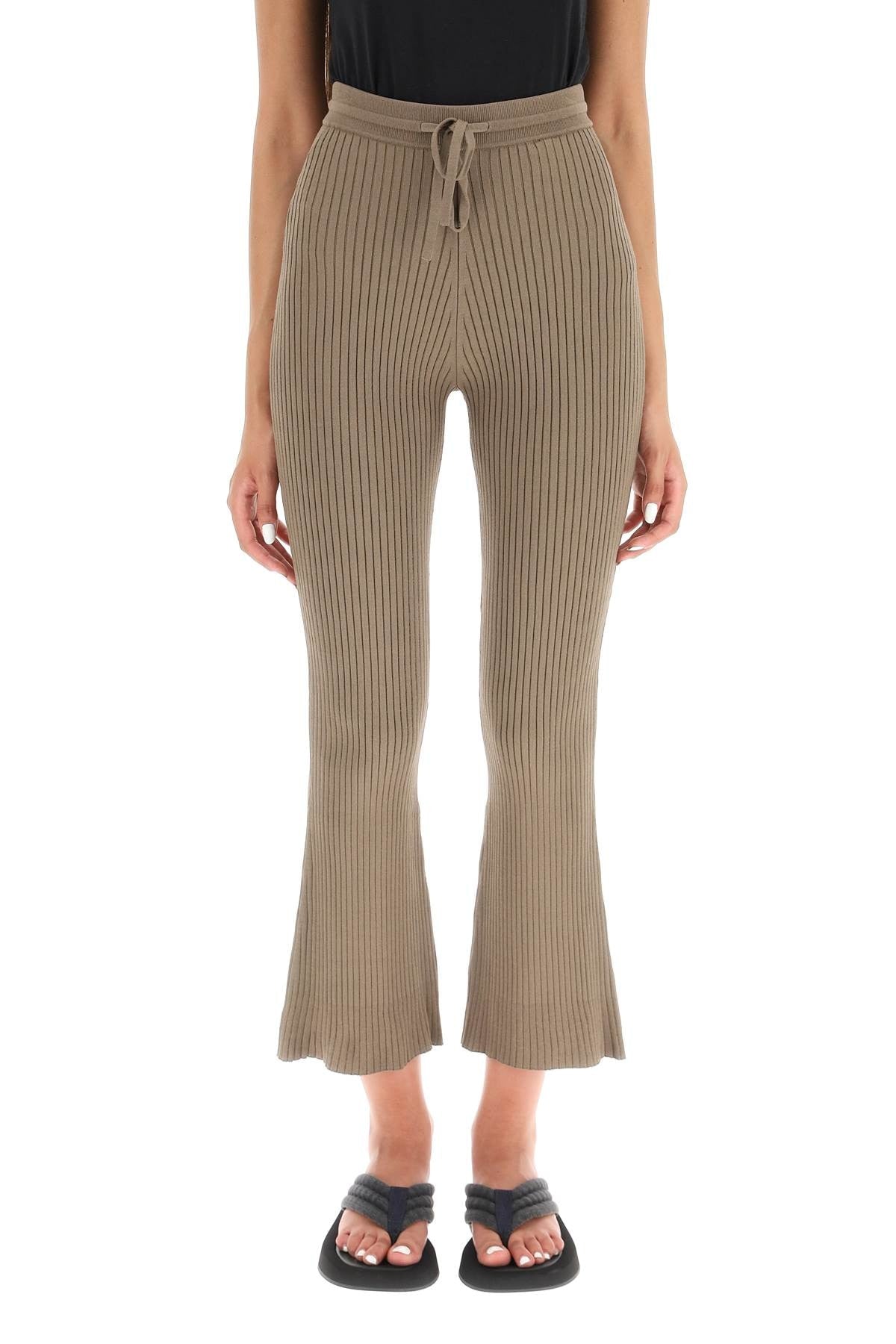 Nanushka 'Lykke' Rib Knit Pants | Balardi